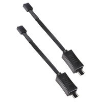 SilverStone L&uuml;fterwiderstand 2x 10cm PWM - schwarz