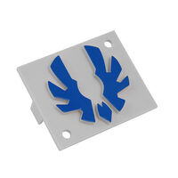 BitFenix Logo f&uuml;r Shinobi Midi-Tower - blau
