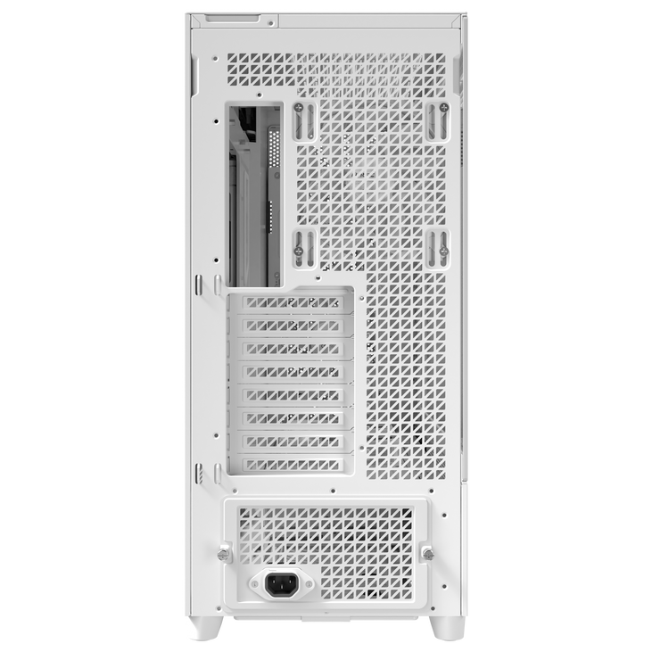 Antec Flux Pro PC Case, full tower, E-ATX, tempered glass – white image number 3