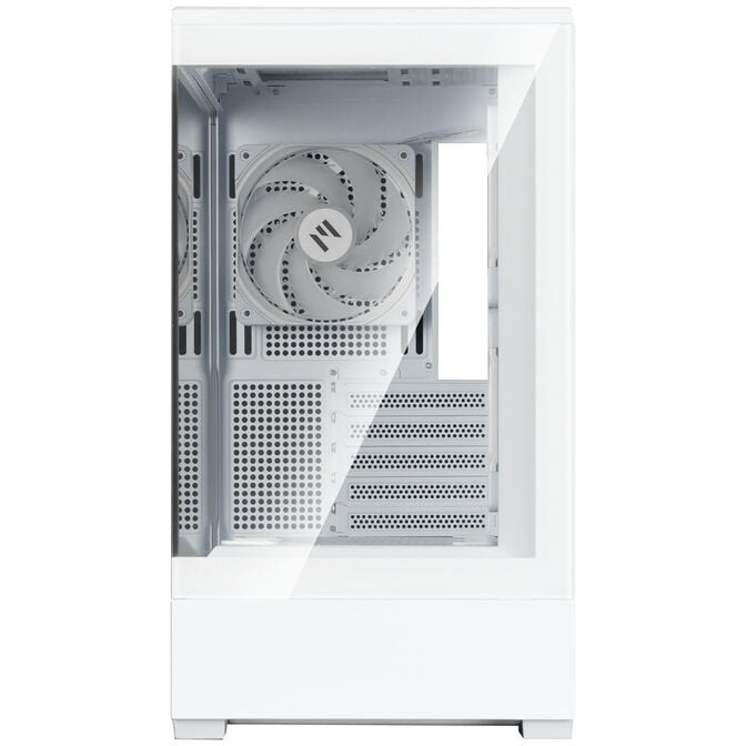 Zalman P30 V2 PC-Geh&auml;use, Mini-Tower, mATX, RGB, Tempered Glass - wei&szlig; image number 5
