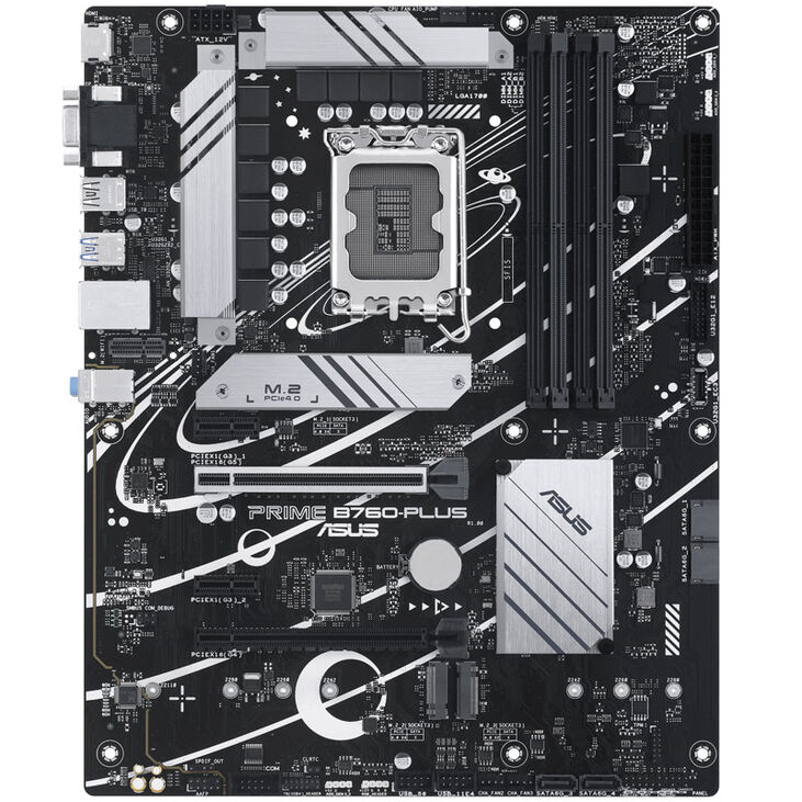 ASUS Prime B760-Plus, Intel B760 motherboard, Socket 1700, DDR5 image number 2