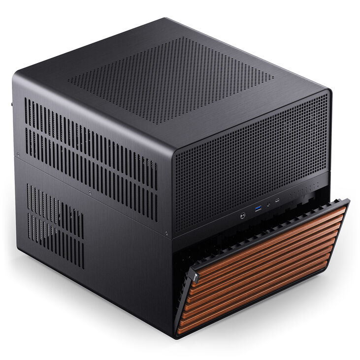 Jonsbo N5 NAS case, E-ATX - black image number 3