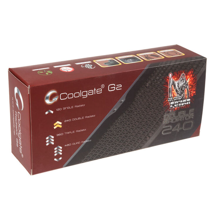 Coolgate G2 Radiator 10 FPI - 240mm image number 5