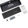 Ducky Zero 6108 Classic Black kabellose Gaming Tastatur, RGB - Cherry MX2A Blue, ANSI (US) image number null