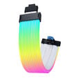 Lian Li "Visual Upgrade Kit" Strimer Wireless 24-Pin RGB Mainboardkabel, Controller + 12V-2x6 GPU-Kabel Wide & 8.8 Universal Screen - schwarz image number null