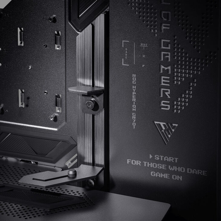 ASUS ROG Hyperion GR701 Big-Tower, Tempered Glass - schwarz image number 9