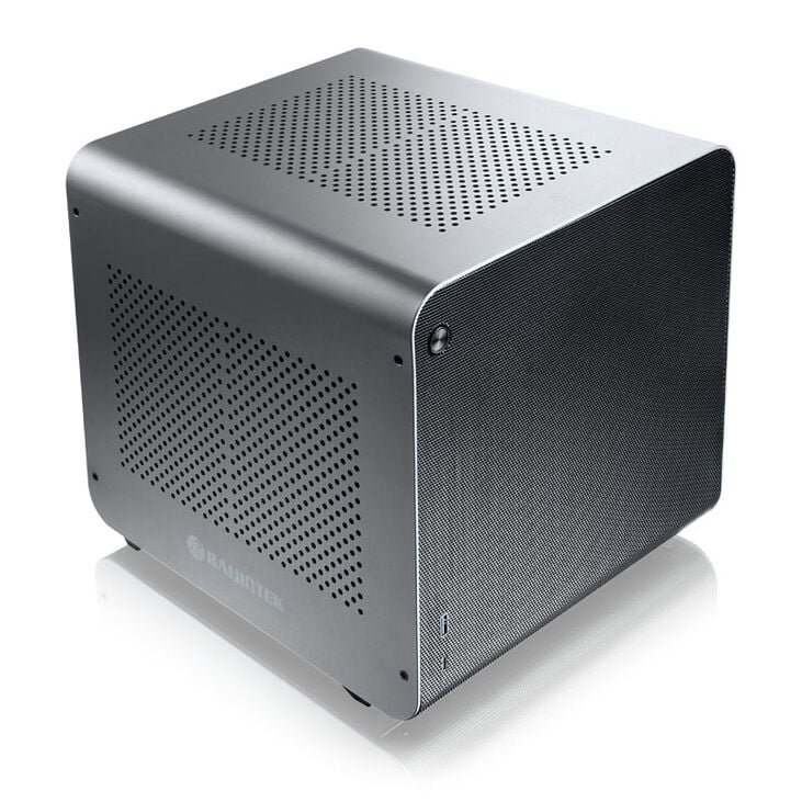 Raijintek METIS EVO AL Mini-ITX case - silver image number 1