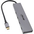 InLine USB-C-Hub, USB 3.2, 4x USB-Typ-C image number null