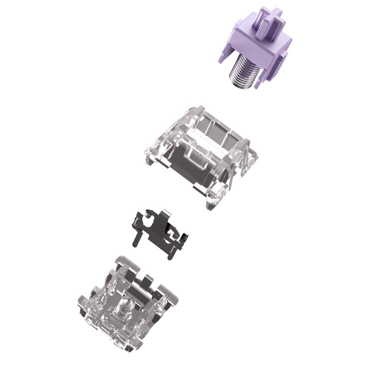 Glorious Mako Ultralight Switches, Mechanical, 5-Pin, Tactile, MX Stem, 40g - Lubed, 110 Pieces image number 6