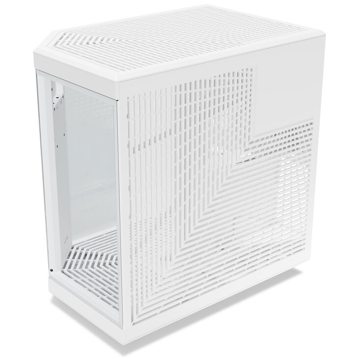 Hyte Y70 Touch Infinite PC-Gehäuse, Midi-Tower, ATX, Tempered Glass - Weiß image number 4