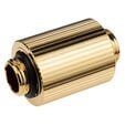 EK Water Blocks EK-Quantum Torque G1/4 Inch Extension Straight MM 28 - gold image number null