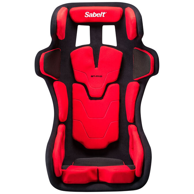 Sabelt GT PAD XL Rennsitz, Glasfaser-Schale, FIA-gepr&uuml;ft, modular - schwarz/rot image number 1