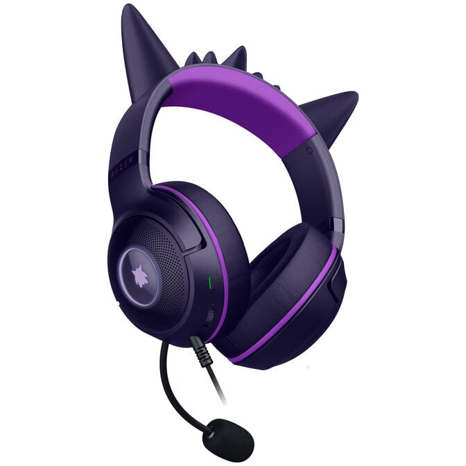 Razer Kraken Kitty V2 Gaming Headset, USB, Chroma RGB - Pok&eacute;mon Gengar Edition image number 1