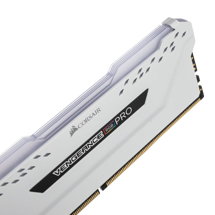 Corsair Vengeance RGB Pro DDR4-3600 RAM, CL18, XMP - 16 GB Dual-Kit - weiß image number 4