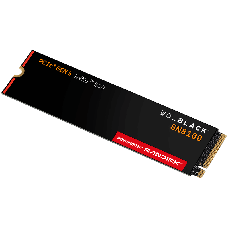 Western Digital WD_BLACK SN8100 NVMe SSD, PCIe 5.0 M.2 Typ 2280 - 4 TB