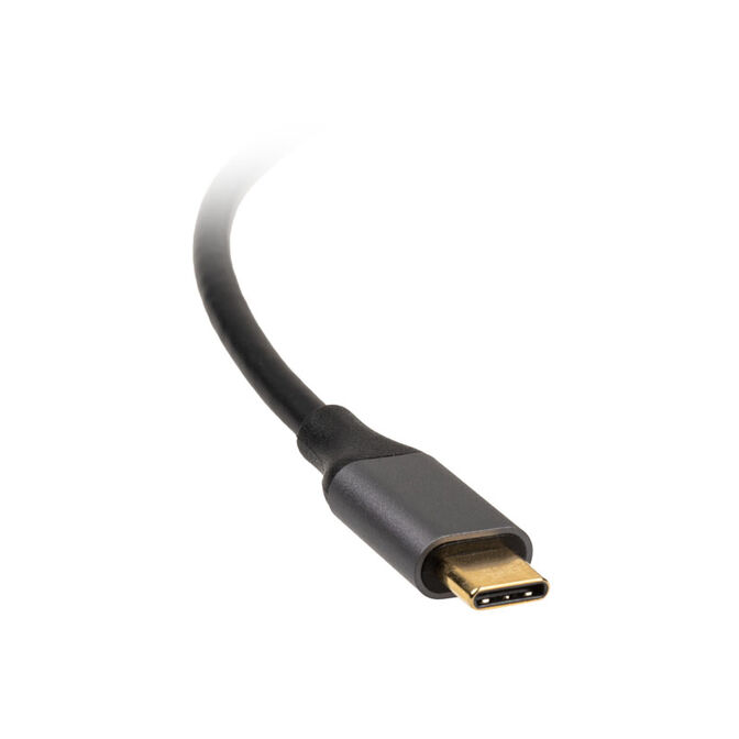 Akasa USB 3.2 Gen1 Type-C 3-in-1 Card Reader - silver image number 1