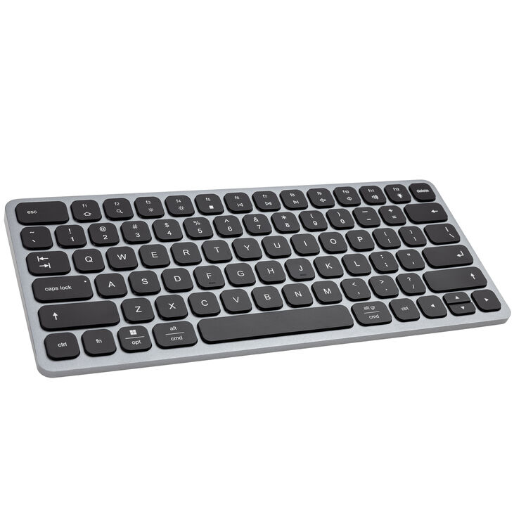 AXAGON HMC-KB keyboard USB-C 5Gbps with HUB, microSD/SD, 3x USB-A, HDMI 4K/60Hz, PD 100W, Audio, US layout image number 1