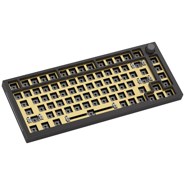 Glorious GMMK Pro 75 % Switch Plate - Messing, ANSI image number 1