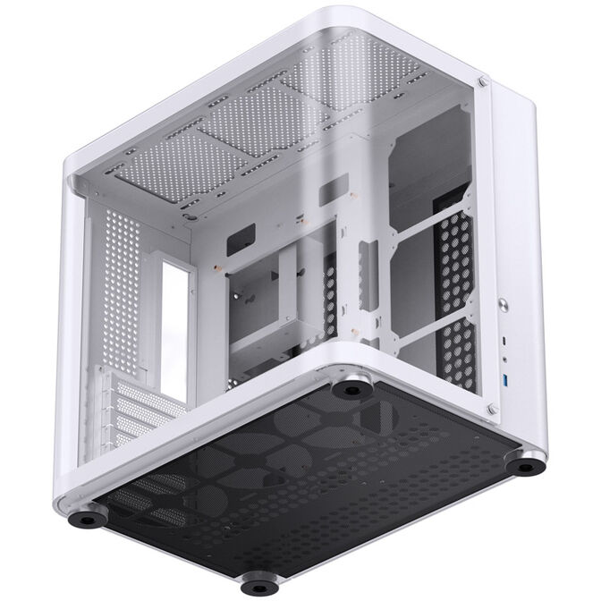 Jonsbo TK-2 2.0 Midi-Tower, Tempered Glass - wei&szlig; image number 8