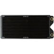 Phobya R27-S280 Radiator, 280 mm radiator, 18 FPI, copper fins, 2x G1/4-inch connectors &ndash; black image number null