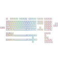 Glorious Aura Keycaps - 145 Keycaps, US layout, white image number null