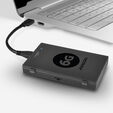 AXAGON ADSA-1S6 SLIMPort6 Adapter, USB 3.0, 2.5" SSD/HDD, SATA 6G - with Case image number null