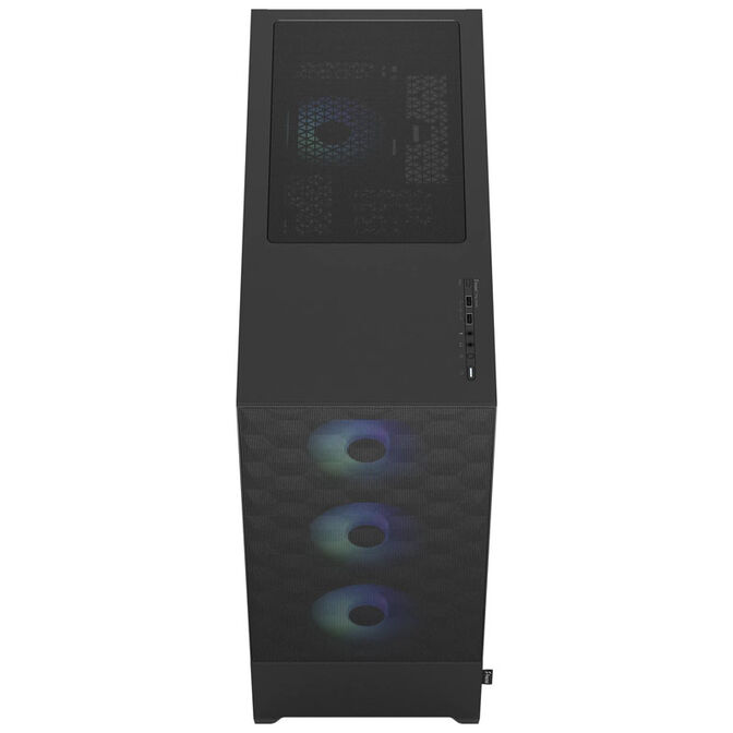 Fractal Design Pop XL Air RGB Clear Tint E-ATX Case, Tempered Glass - black image number 3