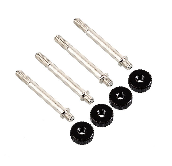 Koolance Befestigungsschrauben für Radiatoren - für 25-mm-Lüfter image number 0