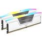 Corsair Vengeance RGB DDR5-6000 RAM, CL36, XMP - 32 GB Dual-Kit, white