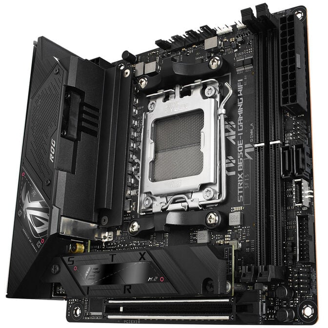 ASUS ROG Strix B650E-I Gaming WiFi Mainboard, Sockel AM5, AMD B650, MIni-ITX, DDR5 image number 6
