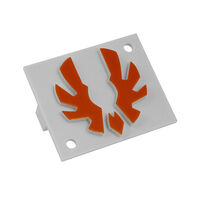 BitFenix Logo f&uuml;r Shinobi Midi-Tower - orange
