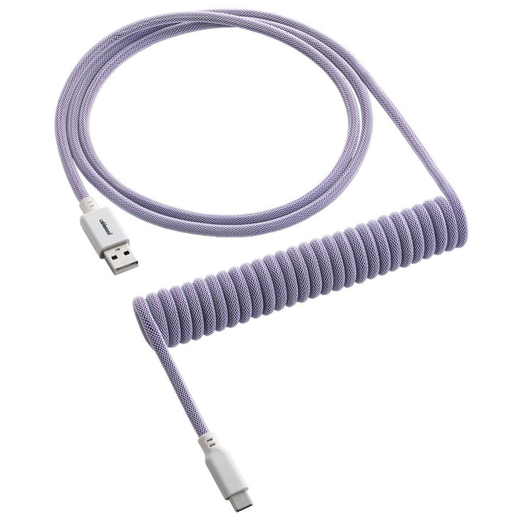 CableMod Classic Coiled Keyboard Cable USB-C to USB Type A, Rum Raisin image number 0
