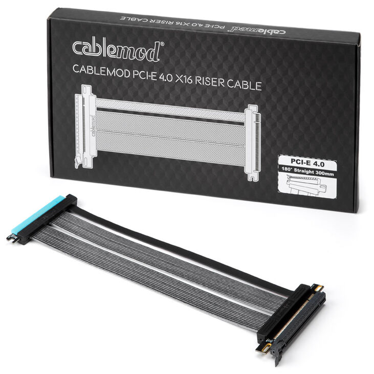 Cablemod PCIe 4.0 Riser Cable - 30cm image number 3