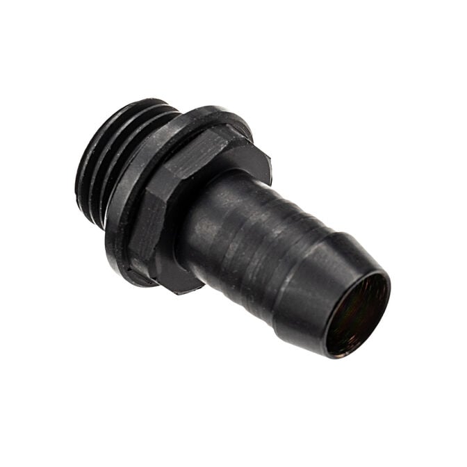 Alphacool HF connection straight G1/4 inch female thread to 10mm ID - black image number 0