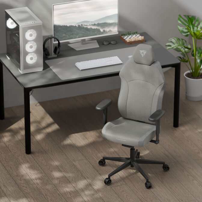 ThunderX3 SOLO 360 Ergonomischer Gaming-Stuhl - Loft Air, hellgrau image number 10