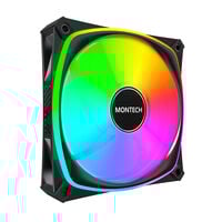 Montech RX120 PRO PWM Reverse L&uuml;fter, ARGB - 120mm, schwarz