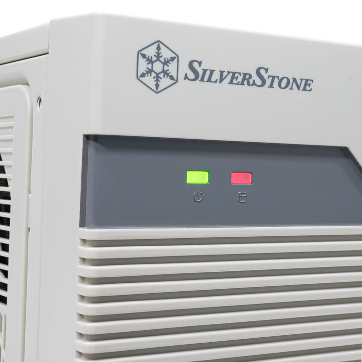 Silverstone FLP01 PC case, HTPC, SSI-CEB/ATX - white image number 6