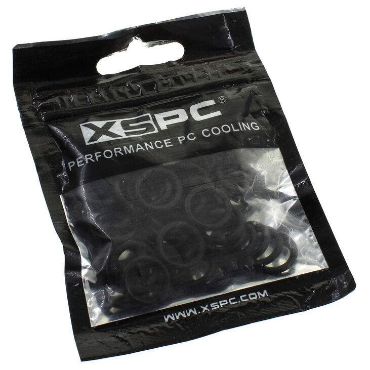 XSPC G1/4-inch Thread Sealing Rings - 50 Pieces, Black image number 1