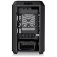 Thermaltake The Tower 300 PC-Geh&auml;use, Mini-Geh&auml;use, mATX, Tempered Glass - inklusive 2x 140-mm-L&uuml;fter, schwarz image number null