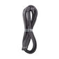 CableMod Universal Pro ModMesh 16-Pin to 16-Pin Cable, 90° Connector, Sleeved, StealthSense - Carbon, 60 cm, Var. B