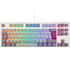 Ducky One 3 Mist Grey TKL Gaming Tastatur, RGB LED - MX-Red image number null