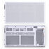 Jonsbo D32 STD Mesh PC-Gehäuse, Mini-Gehäuse, mATX - weiß image number null