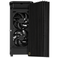 ASUS ProArt PA401 Wood Edition PC-Geh&auml;use, Midi-Tower,  ATX, Tempered Glass - schwarz image number null