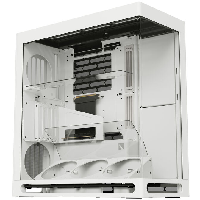 HAVN HS 360 VGPU PC-Geh&auml;use, Midi-Tower, vertikale GPU-Halterung - wei&szlig; image number 0