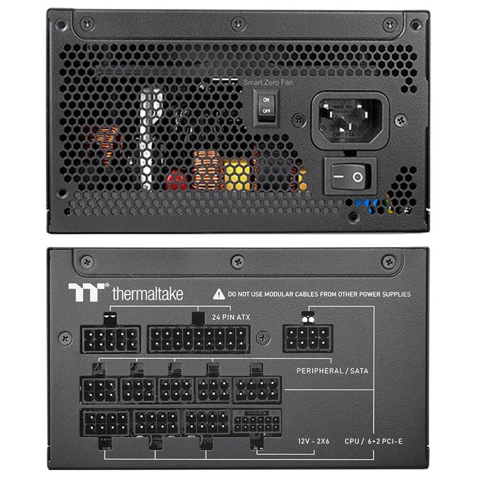 Thermaltake Toughpower GT 80 PLUS Gold Netzteil, modular, ATX 3.1, PCIe 5.1 - 1.000 W, schwarz image number 4