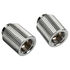 Bitspower Touchaqua Adapter gerade G1/4 Zoll AG auf G1/4 Zoll IG - 2er Pack, 20mm, silber image number null