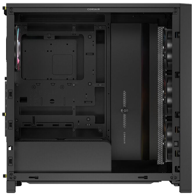 CORSAIR FRAME 4000D LCD RS PC-Geh&auml;use, Midi-Tower, ATX, ARGB, Tempered Glass - schwarz image number 5