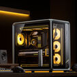 Jonsplus BO400 PC-Geh&auml;use, Midi-Tower, ATX, Tempered Glass &ndash; gunmetal grey image number null