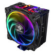 Akasa SOHO H4 Plus CPU cooler & AR12 reverse fan, RGB - black image number null