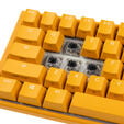 Ducky One 3 Yellow Mini Gaming Tastatur, RGB LED - MX-Black (US) image number null